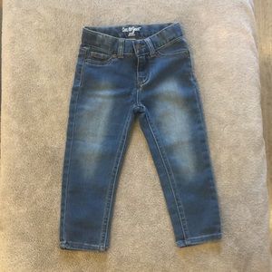 Girls skinny jeans - faded look NWOT